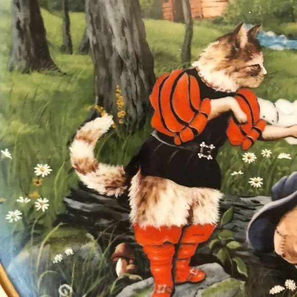 Kaiser PUSS IN BOOTS - Der gestiefelte Kater Collector Plate - Gerda Neubacher - Picture 5 of 8